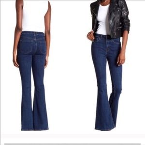 Free People Flare Leg Bell Bottom Jean